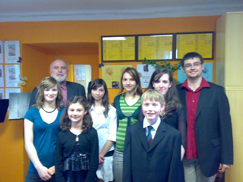 Krajské kolo soutěže ZUŠ – Komorní hra s&nbsp;převahou smyčcových nástrojů, Písek 13.&nbsp;4.&nbsp;2010