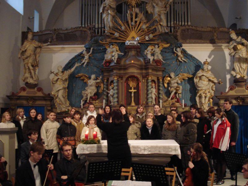 Vánoční koncert – kostel Povýšení sv.&nbsp;Kříže &ndash; 16.&nbsp;12.&nbsp;2007