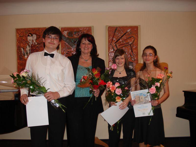 Absolventský koncert žáků I. stupně z&nbsp;houslové třídy p. učitelky Jaroslavy Staňkové