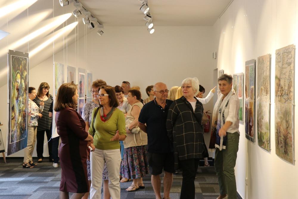 ZUŠ OPEN 2018 – vernisáž studentů výtvarného oboru Akademie III. věku